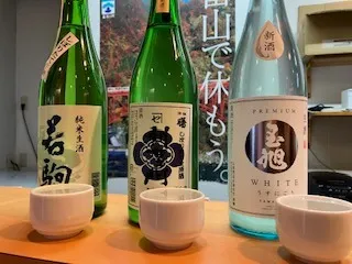 しぼりたて飲み比べ